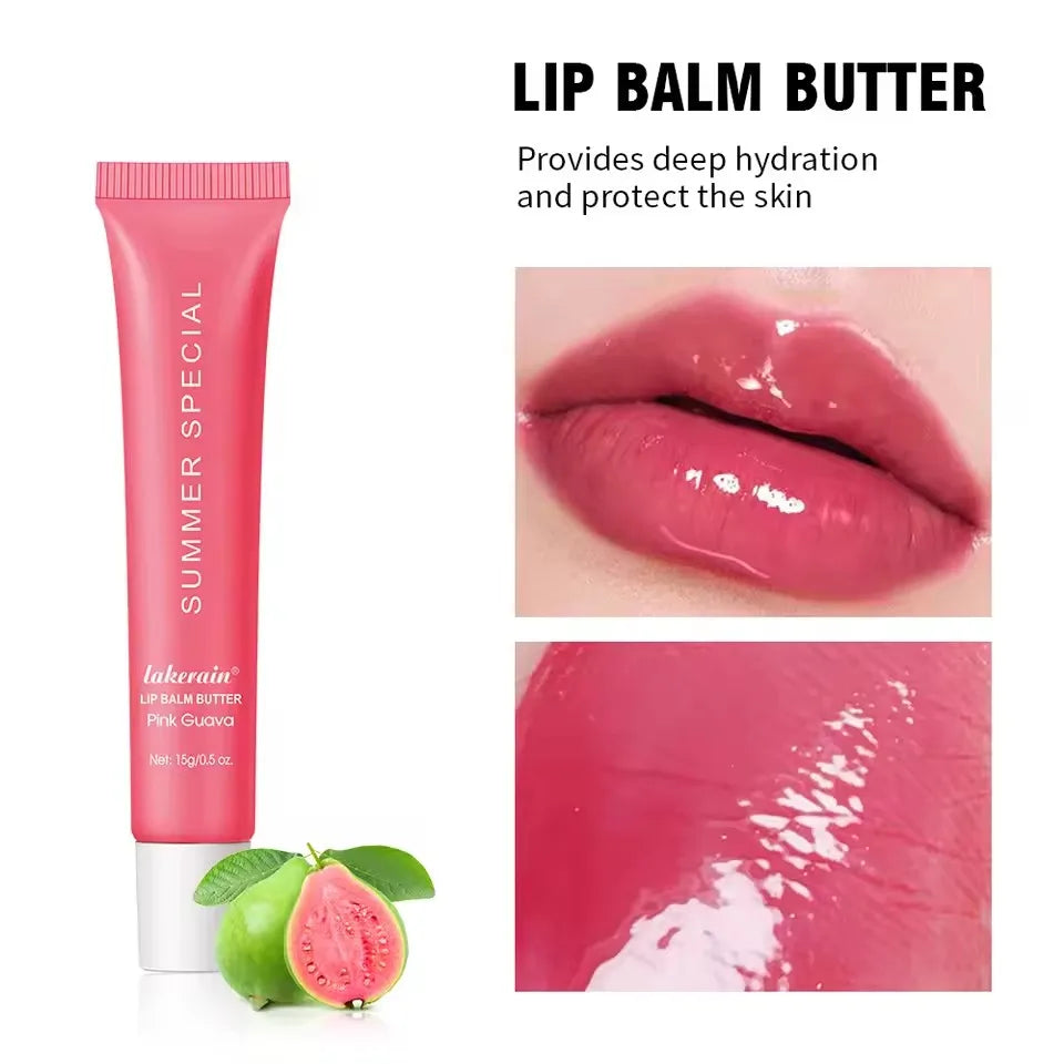 Summer Lip Balm Moisturizing Mirror Lip Gloss Lip Vanilla Mint Iced Coffee Cake Smell Lipstick Transparent Lip Oil Makeup Peaceful Pleasures Health and Wellness 5