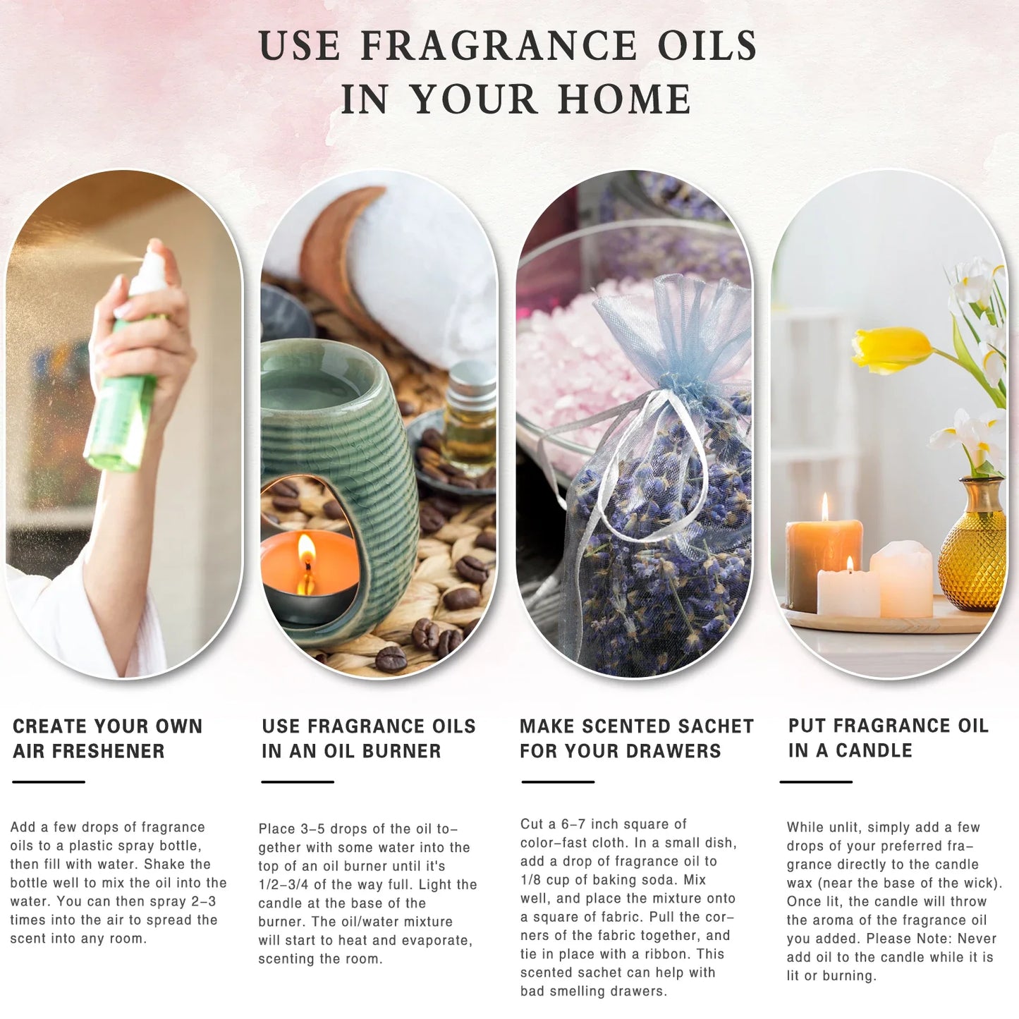 PHATOIL 10ml Fragrance Oil for Candles, Diffusers & DIY