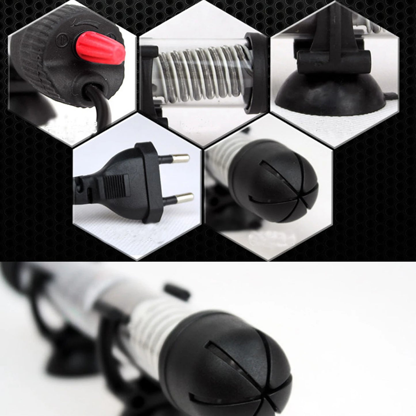 Submersible Aquarium Heater 50W/300W | Fish Tank Heating Rod