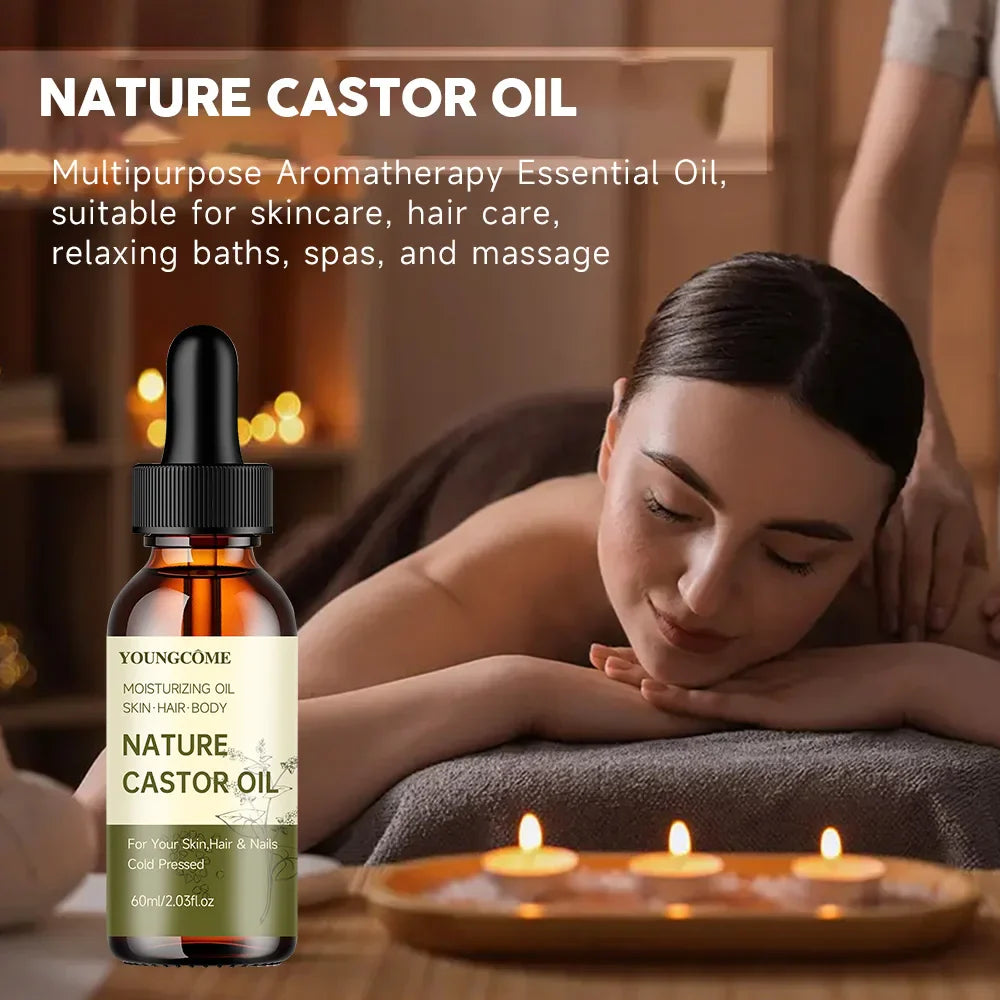 Organic Black Castor Oil – Hair, Skin & Body Moisturizer