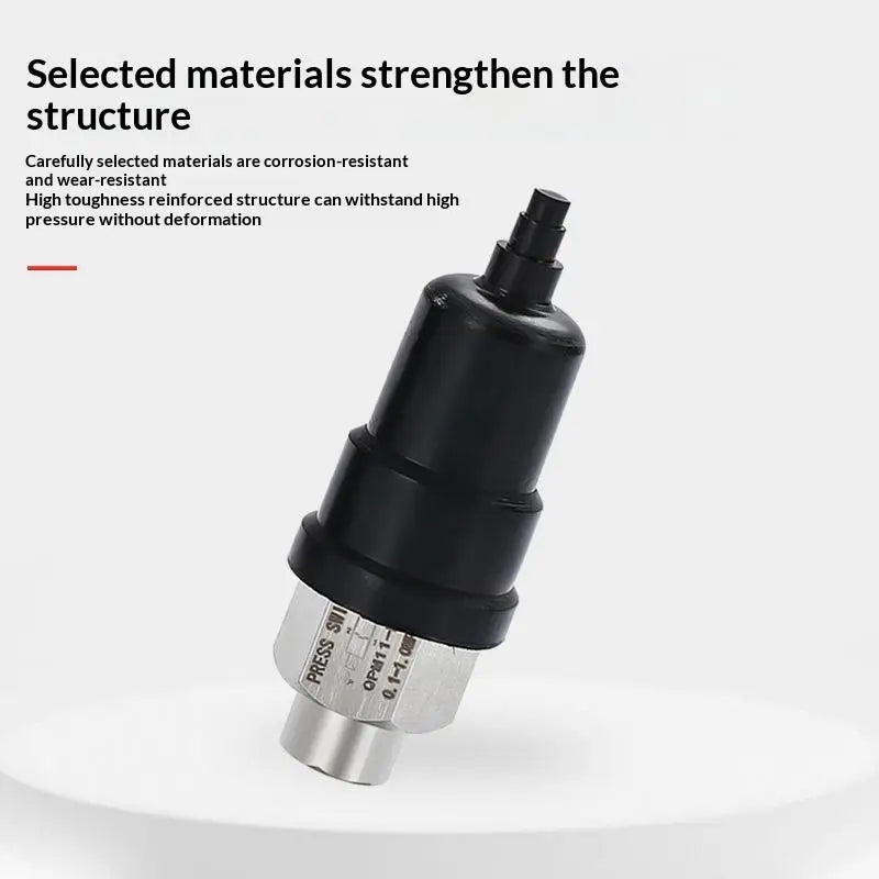 QPM11 Air Pressure Switch G1/8 G1/4 NO NC 0.1-1MPa Diaphragm Pressure Switch Peaceful Pleasures Health and Wellness