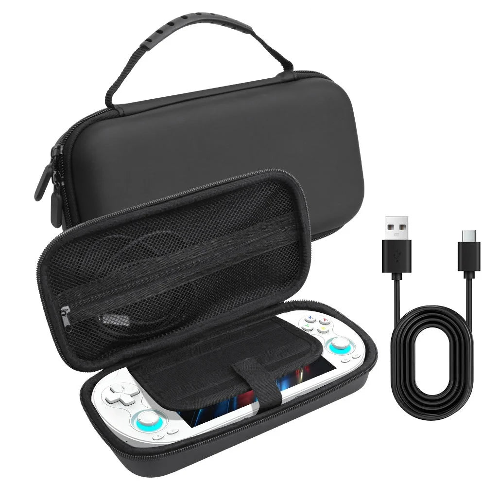 PU Storage Pouch For Anbernic RG VITA PRO Game Console Shock-Absorbing And Drop-Resistant Storage Pouch To Protect Your Console Peaceful Pleasures Health and Wellness