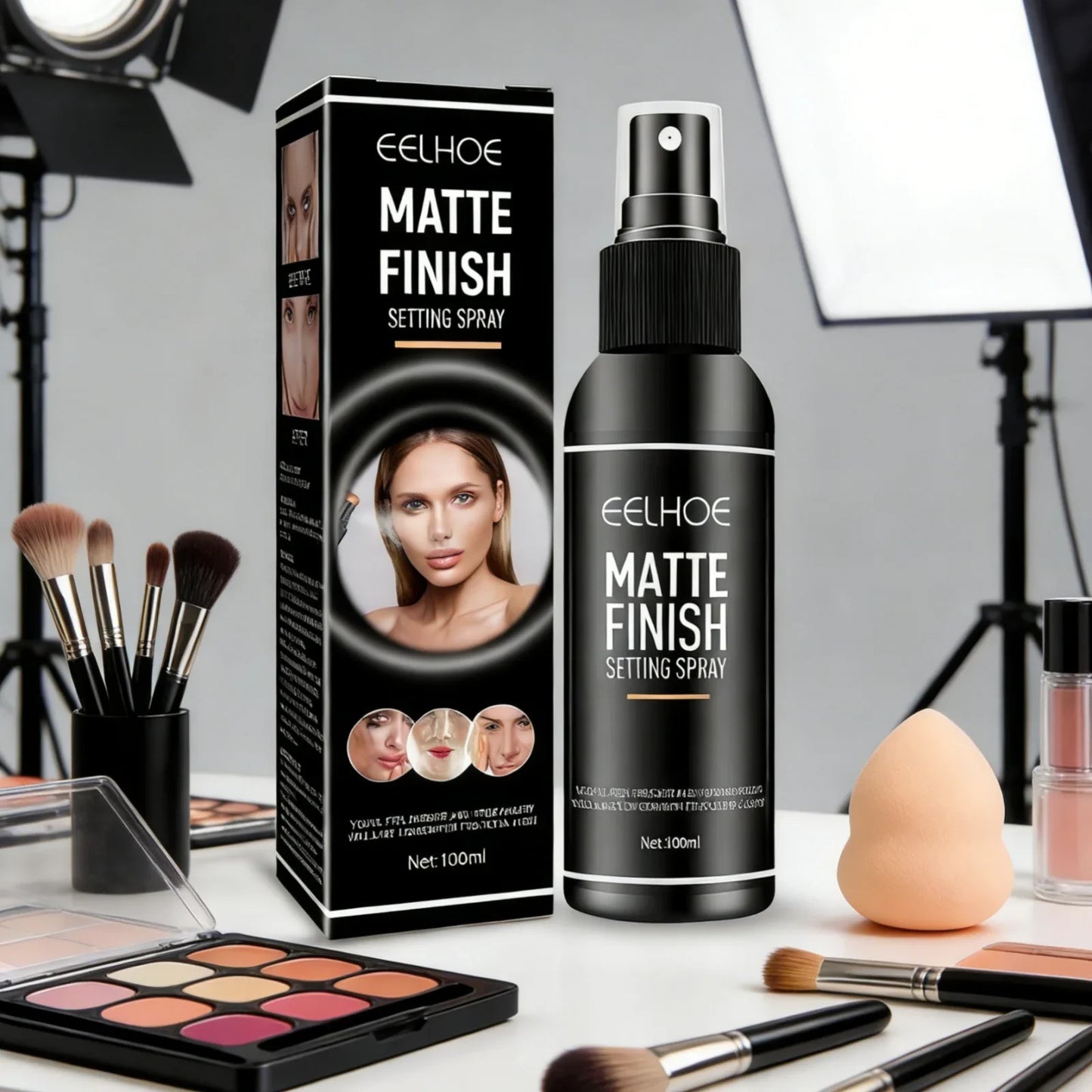Eelhoe Matte Setting Spray – Oil Control & Pore Minimising 100ml
