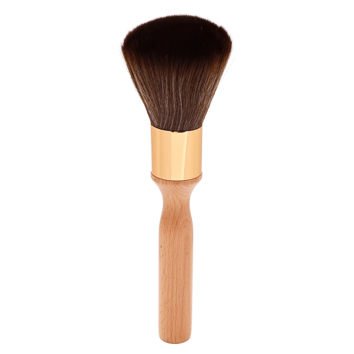 Hairdressing Soft Hair Neck Face Duster Brush, Professional Cleaning Brush for Hair Cutting, Barber Salon Styling & Makeup Tools Peaceful Pleasures Health and Wellness Khaki