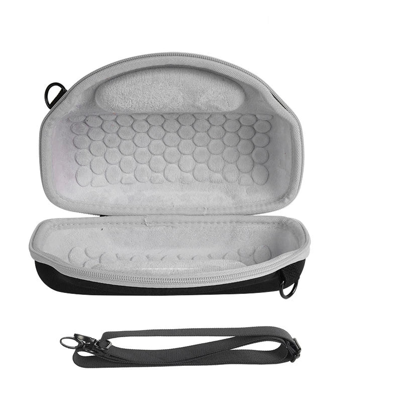 EVA Organizer Bag For JBL Charge6 Audio Organizer For Charge6 Generation Speaker Dust Storage Bag Internal Cushioning Design Peaceful Pleasures Health and Wellness Lined Gray