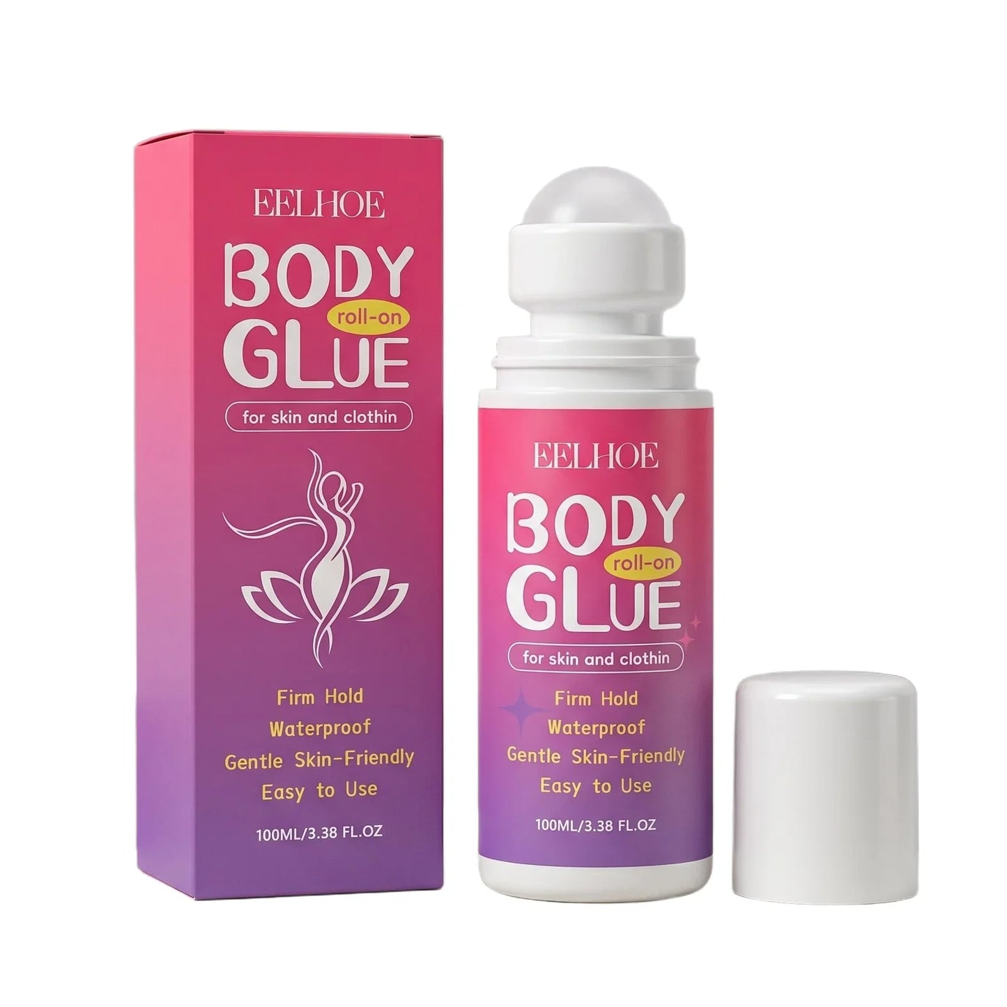 Roller Ball Body Glue – Moisturizing & Non-Sticky | 100ml