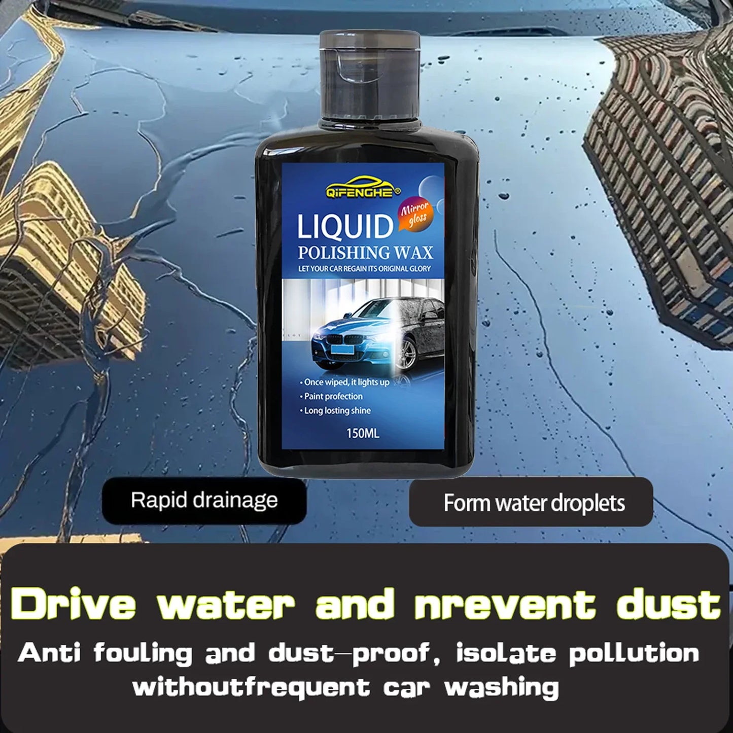 Nano Ceramic Coating Wax & Sealant – Hydrophobic Car Protection