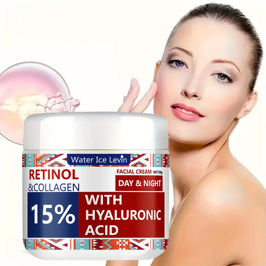 Retinol & Collagen Lifting Face Cream – Brightening 50g Face Moisturizer Cream Peaceful Pleasures Health and Wellness