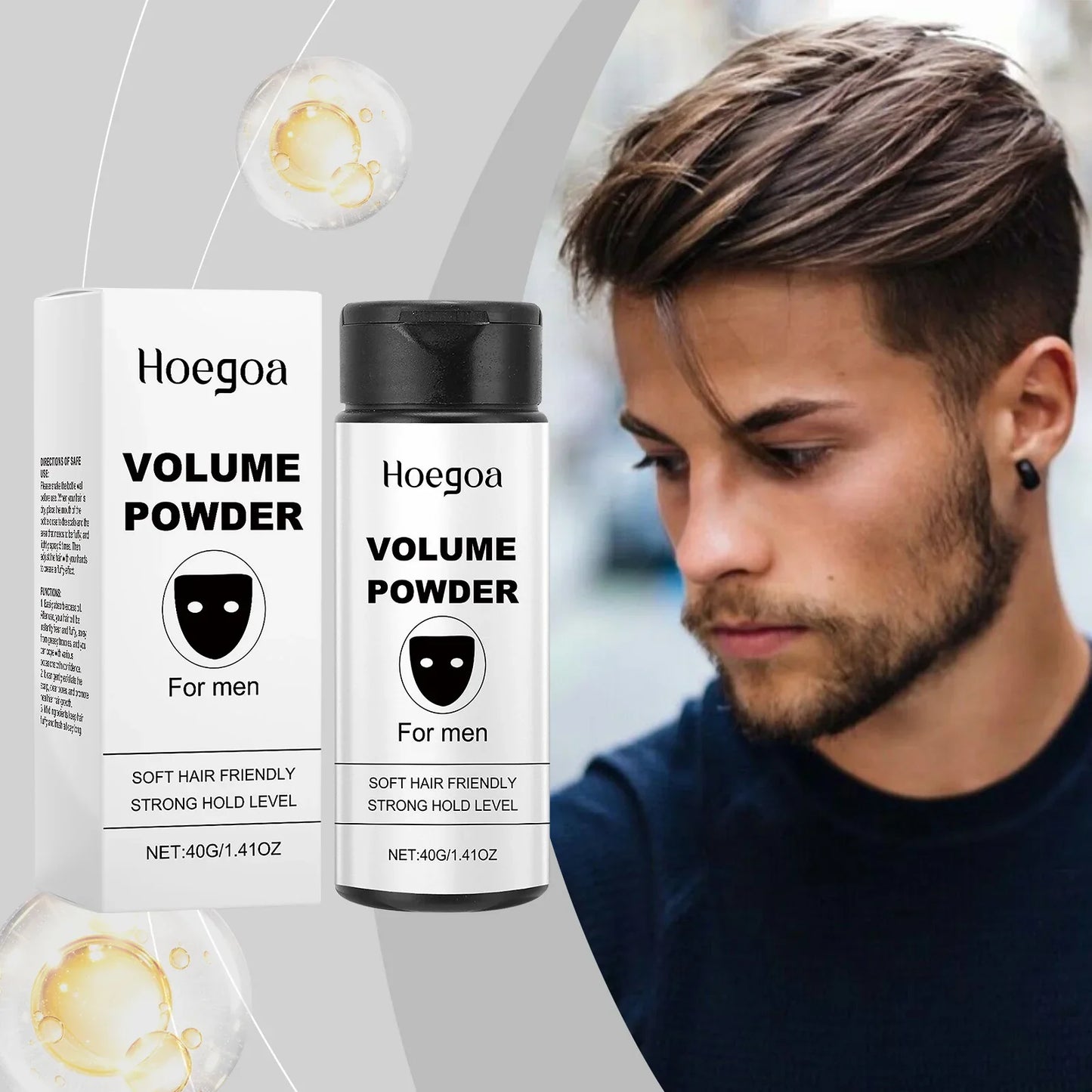 HOEGOA Volumizing Hair Powder – Oil Control & Texture