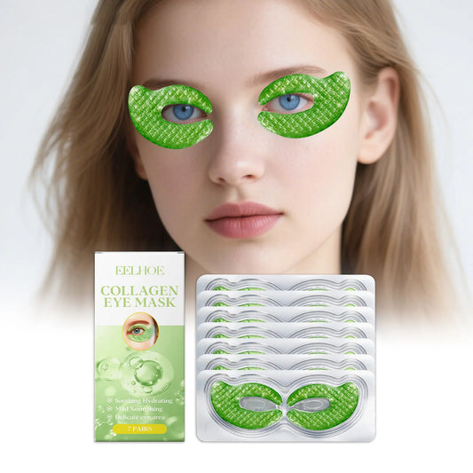 Collagen Eye Patches – Dark Circles, Puffiness & Firming Peaceful Pleasures Health and Wellness
