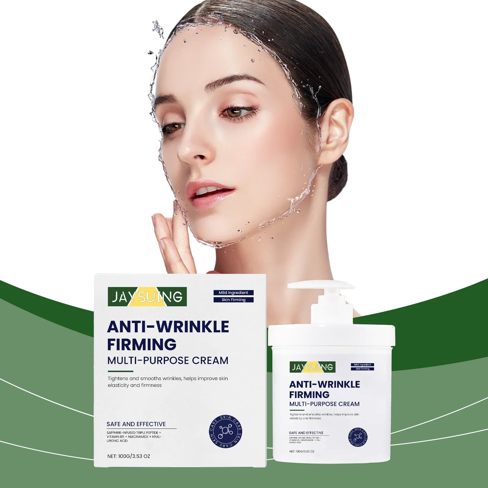 Nicotinamide Brightening Face Cream Reduce Rough Skin Restore Tightness Increase Skin Elasticity Multi Functional Facial Lotion Peaceful Pleasures Health and Wellness