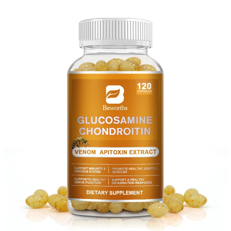 BEWORTHS Glucosamine Chondroitin & Bee Venom Capsules 120ct