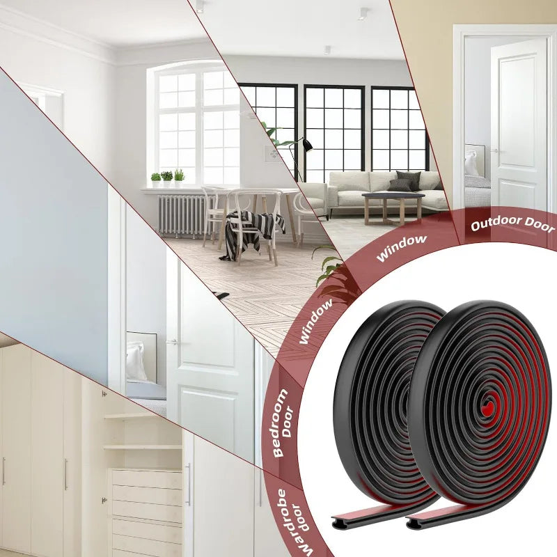 TPE Self-Adhesive Door & Window Weatherproof Sealing Strip