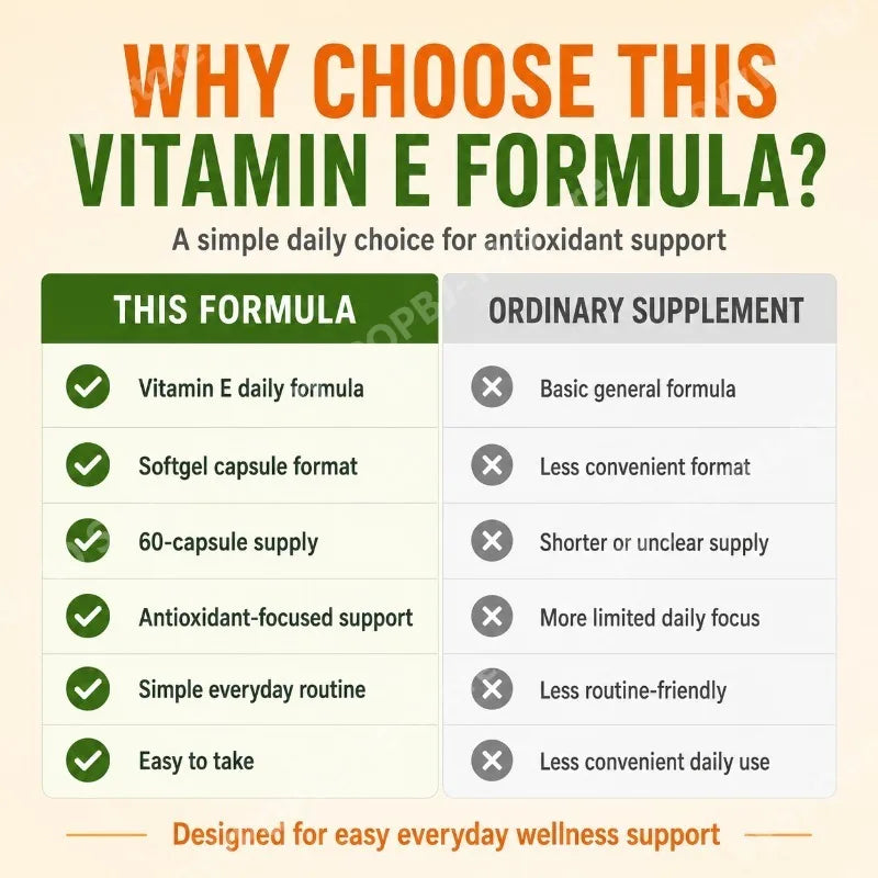 Googeer Vitamin E 400 IU Softgels | Non-GMO, Gluten Free