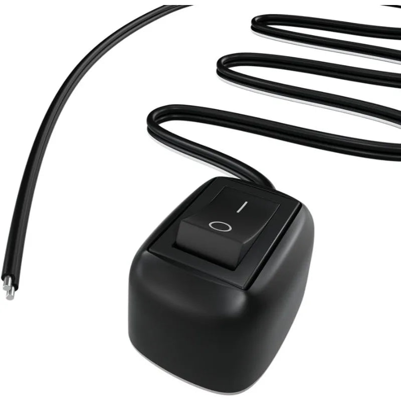 Universal Car Toggle Switch DC 12V – Paste Type Mini Button with 60cm Cable