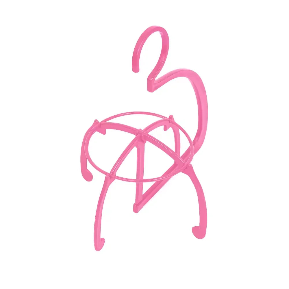 Pink Hanging Wig Hanger Rack for Wigs & Extensions | 1/2/3pcs