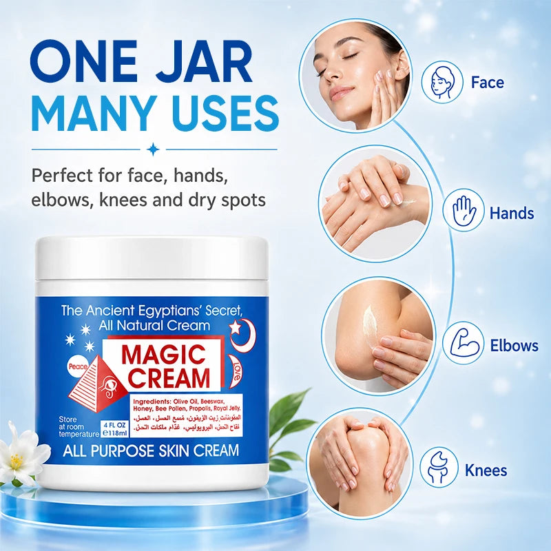 Magic Facial Lifting Cream:Face Moisturizing,Anti Sagging Hydrating & Locks in Moisture & Whitening Formula for All Skin Types Peaceful Pleasures Health and Wellness