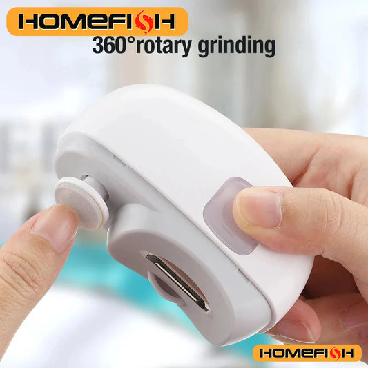 Electric Baby Nail Clipper & Polisher – Safe Auto Trimmer Electric Nail Trimmer Peaceful Pleasures Health and Wellness