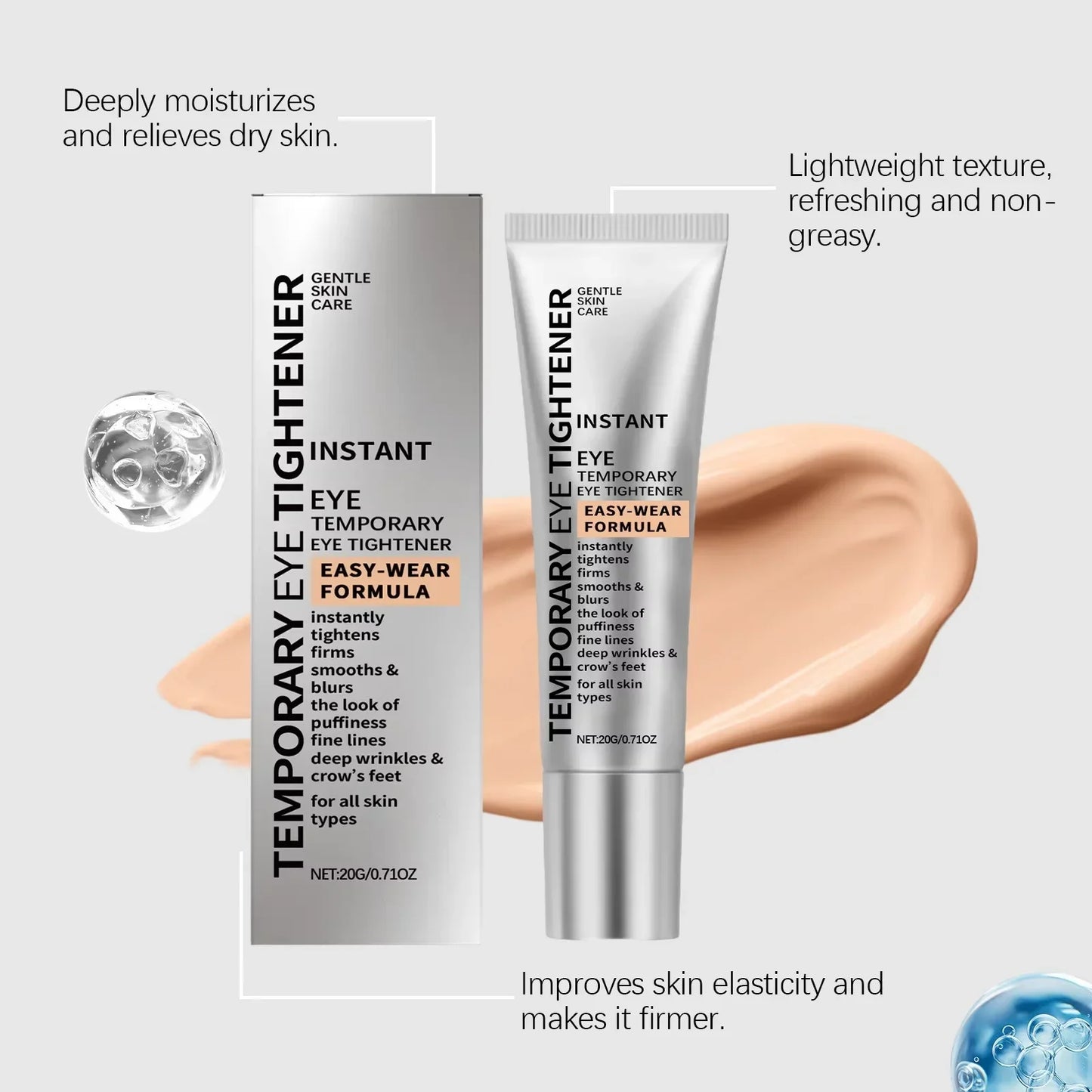 Instant Firm Eye Cream – Tighten & Smooth Fine Lines 20g