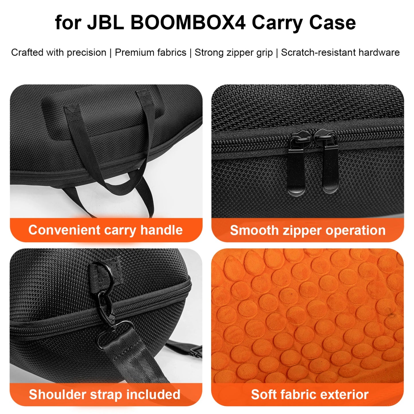 Hard EVA Case for JBL Boombox 4 – Waterproof Carrying Bag