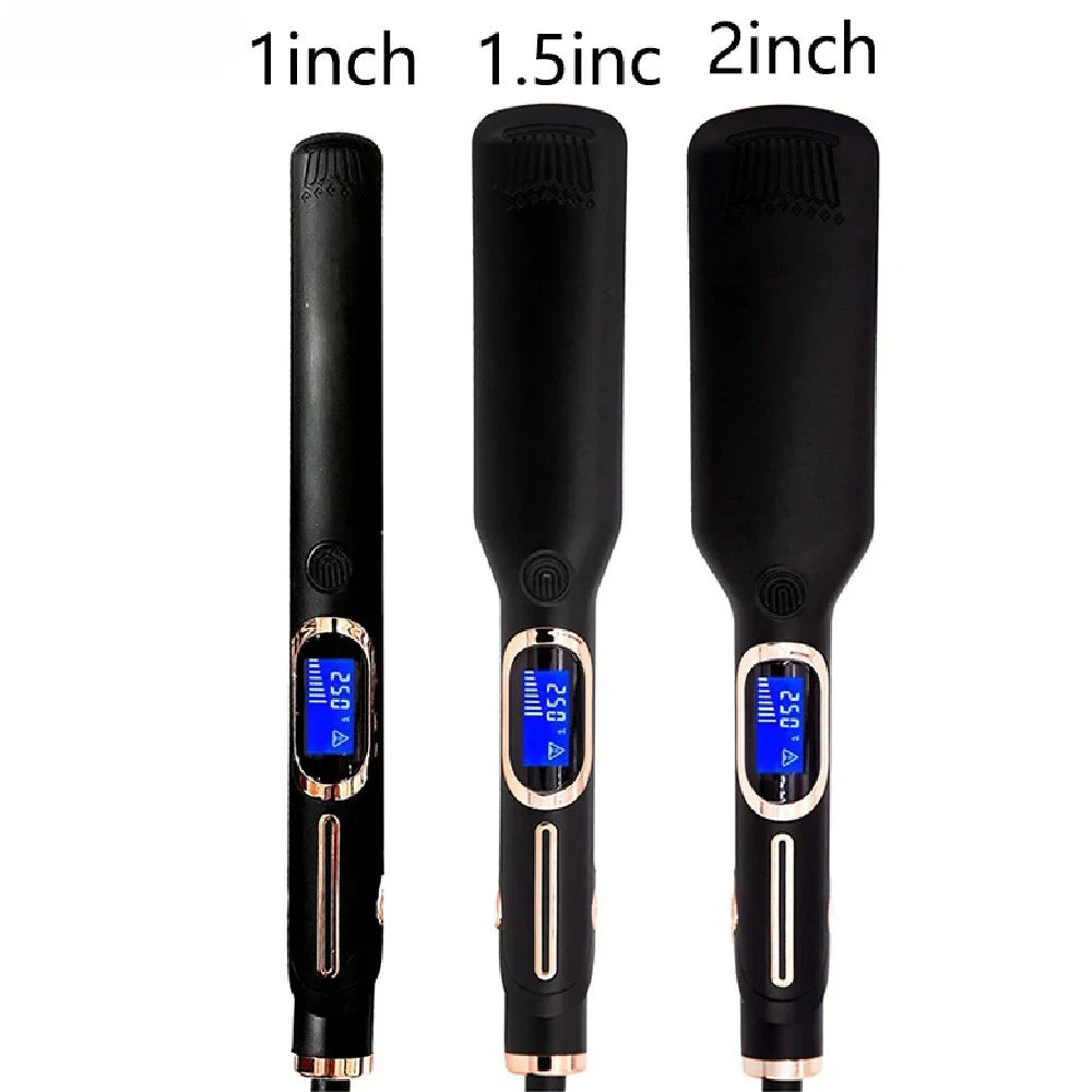 URGGU 480°F Wide Plate MCH Hair Flat Iron | Hard Anodized