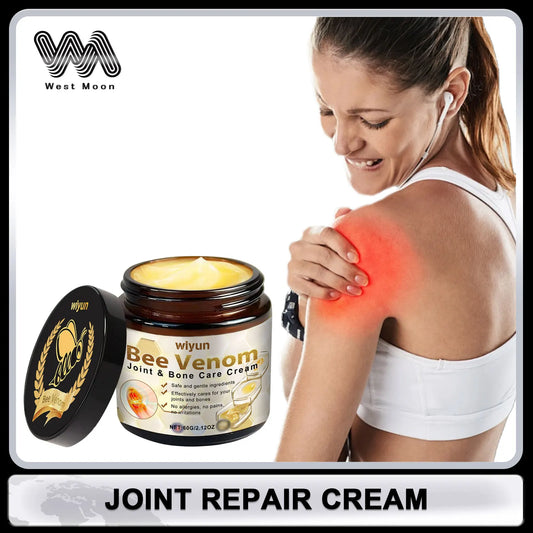 WIYUN Bee Venom Body Cream – Moisturizing & Soothing 60g Body Massage Cream Oasis Select