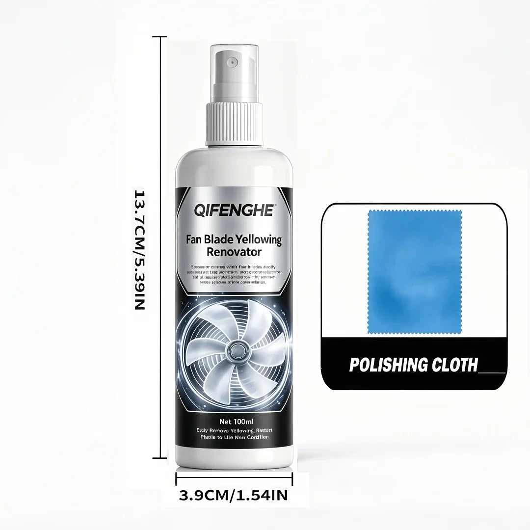 White Plastic Restorer Spray – Oxidation & Yellowing Remover