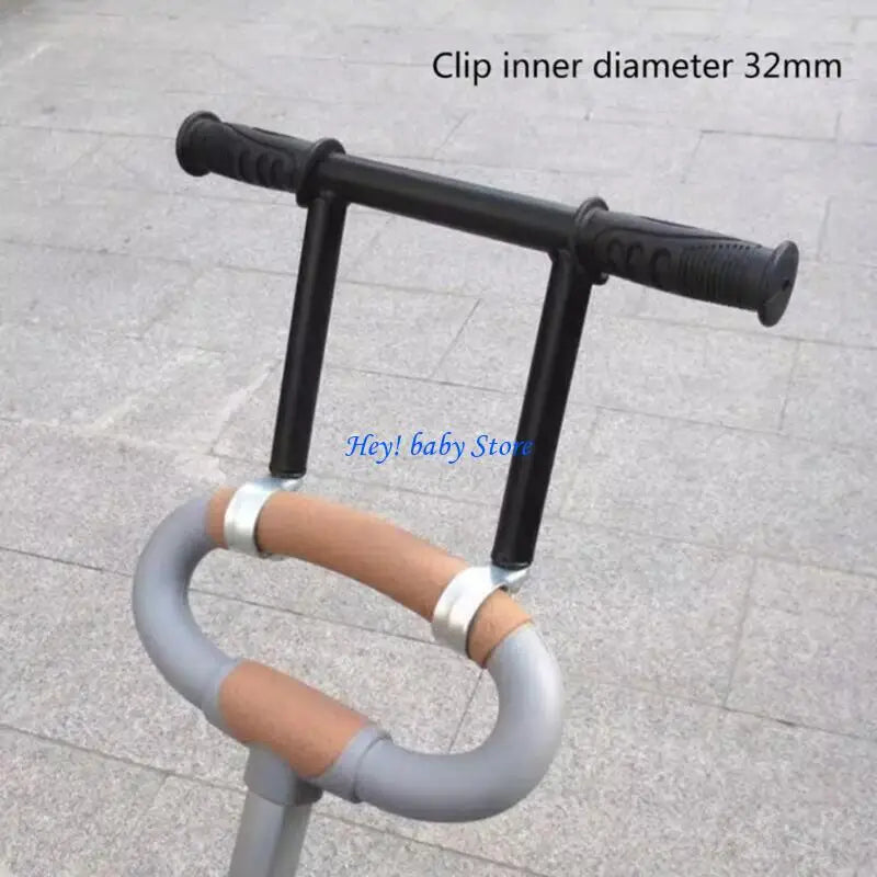 Baby Stroller Handle Extender for Tall Parents | Double Tube