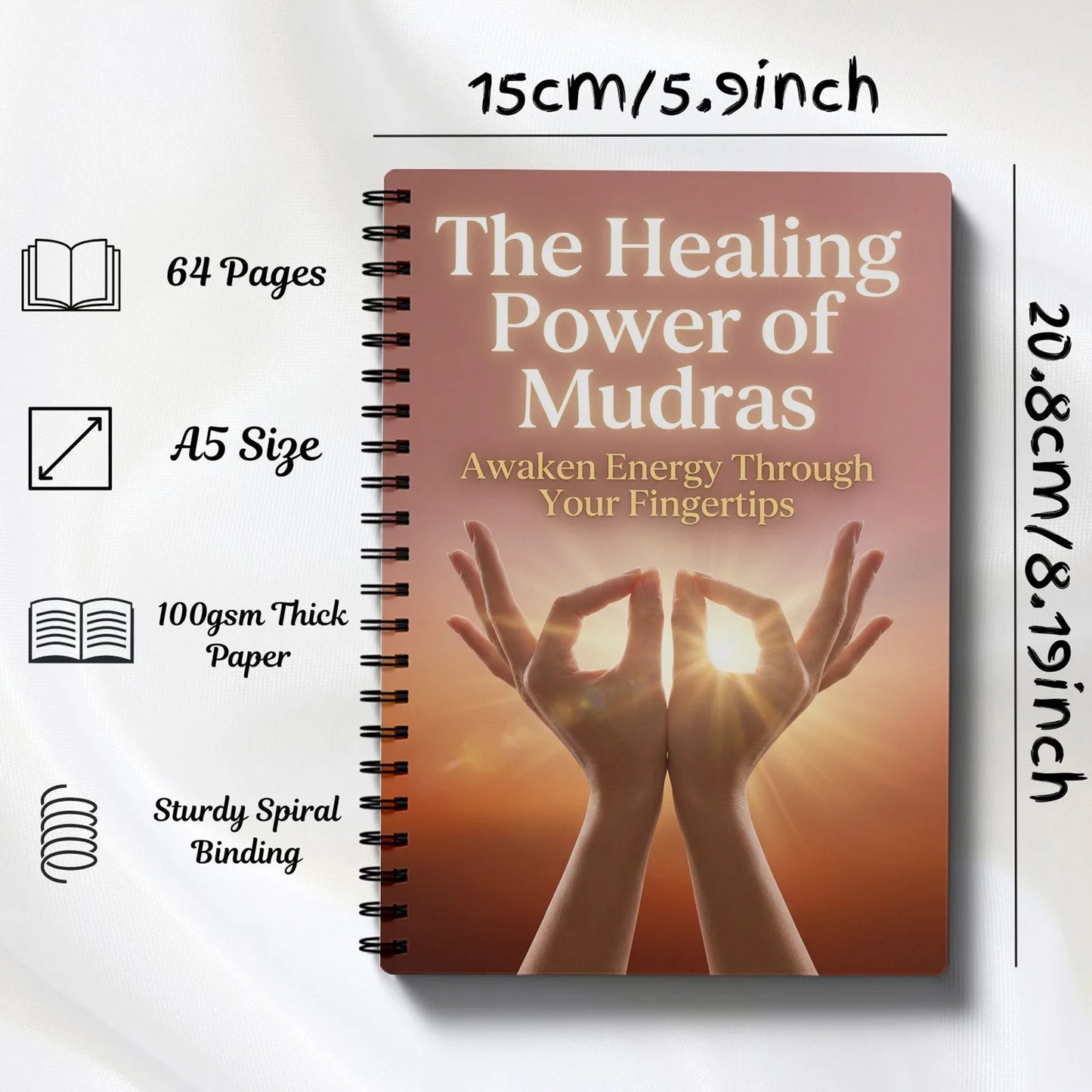 Mudras Hand Yoga Healing Power Guide Healthy Living Fitness Diet