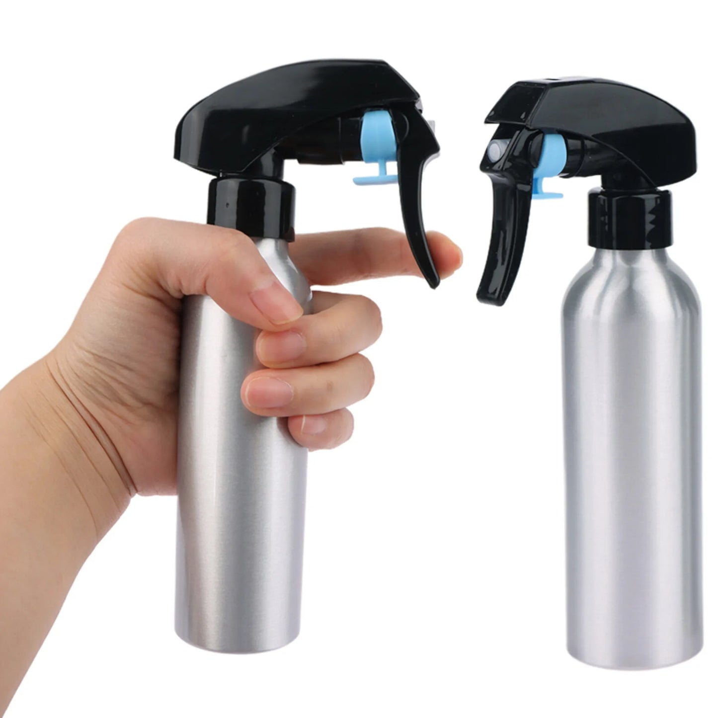 Empty Refillable Sanitizer Container Spray Bottle Aluminum Pump Bottle High Quality Corrosion Resistant Pump Bottle Peaceful Pleasures Health and Wellness