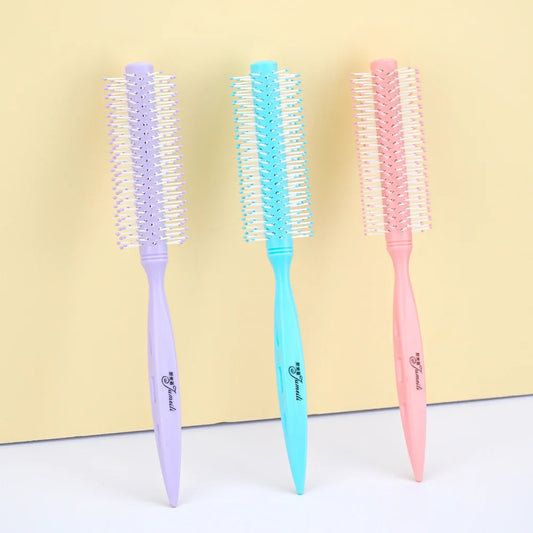 Macaron Cylinder Curling Comb – Anti-Static Hair Styler Hair Styling Comb Oasis Select