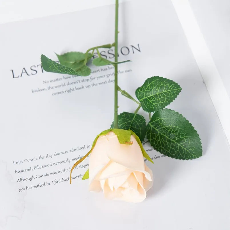 Artificial Silk Rose Bouquet | Wedding & Home Decor Fake Flowers