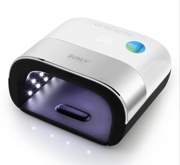 SUNUV SUN3 Nail Dryer Smart 2.0 48W UV LED Lamp Nail with Smart Timer Memory Invisible Digital Timer Display Nail Drying Machine Peaceful Pleasures Health and Wellness