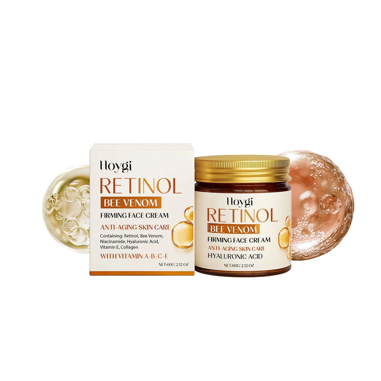 Retinol & Bee Venom Anti-Aging Face Cream 60g | Firming
