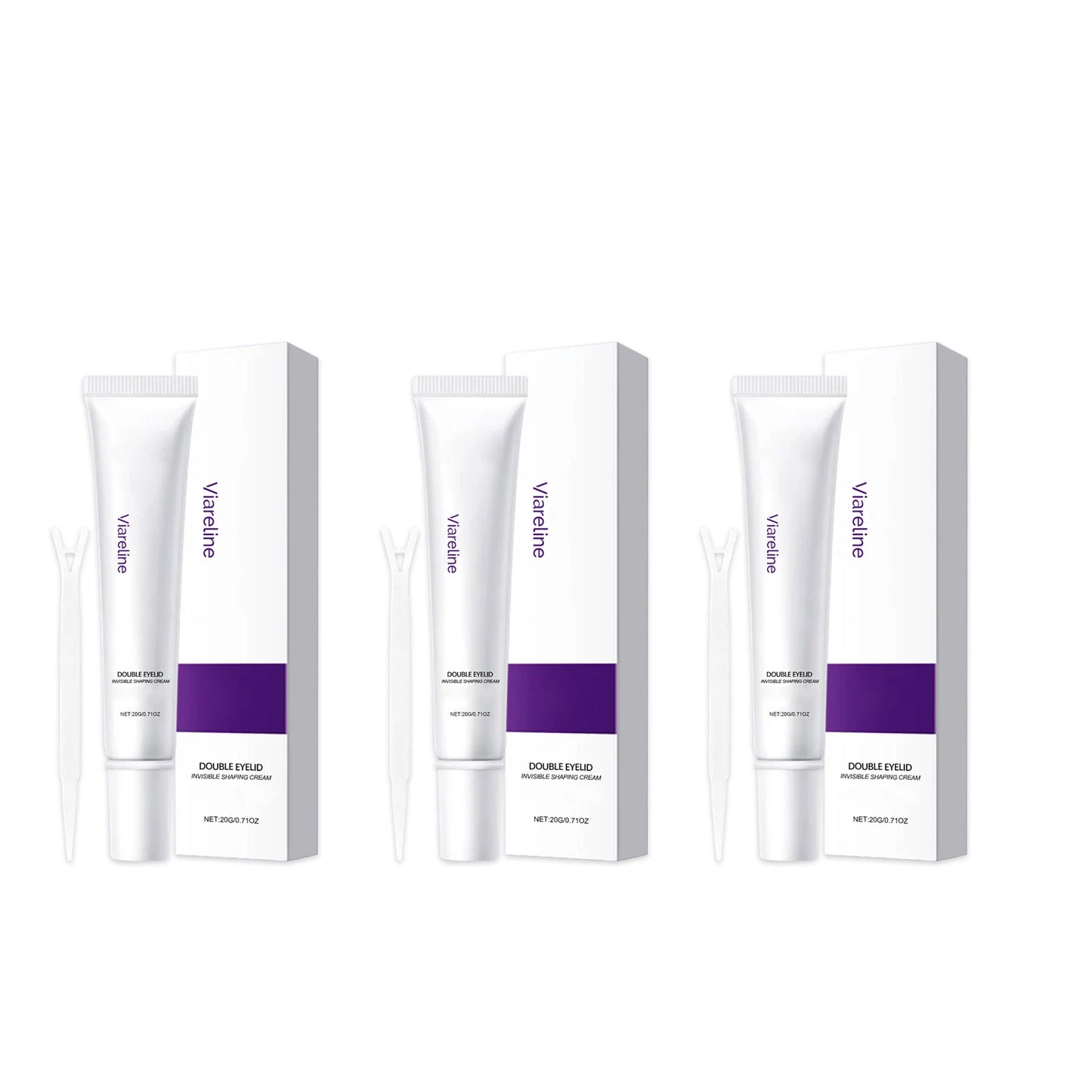 Double Eyelid Shaping Cream Long Lasting Eyelid Lifting Natural Shaping Invisible Flexible Support Waterproof Beauty Makeup Tool Peaceful Pleasures Health and Wellness 60g boxed