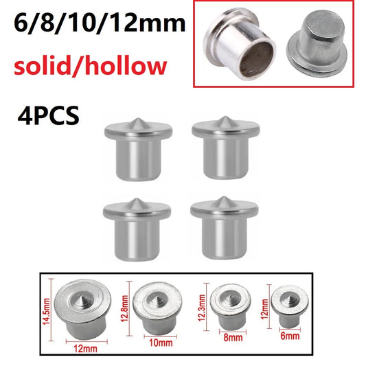 4-Piece Dowel Centre Point Pin Set 6/8/10/12mm Wood Marker Dowel Centre Pin Set Oasis Select
