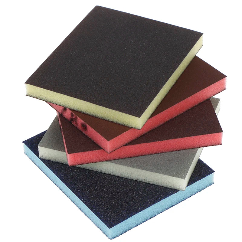 2-Pack Sanding Sponge Block Pads | Abrasive Polishing Set