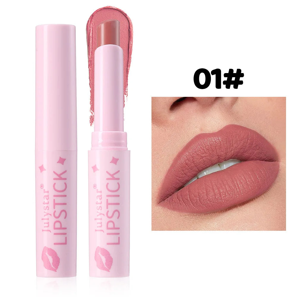 Matte Velvet Lipstick Pen – 8 Colors, Waterproof, Long Lasting