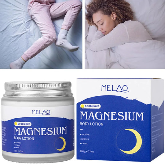 Magnesium Body Lotion 120G Nourishing Night Moisturizing Hand Care 1% Goodnight Magnesium Moisturizing Cream Peaceful Pleasures Health and Wellness