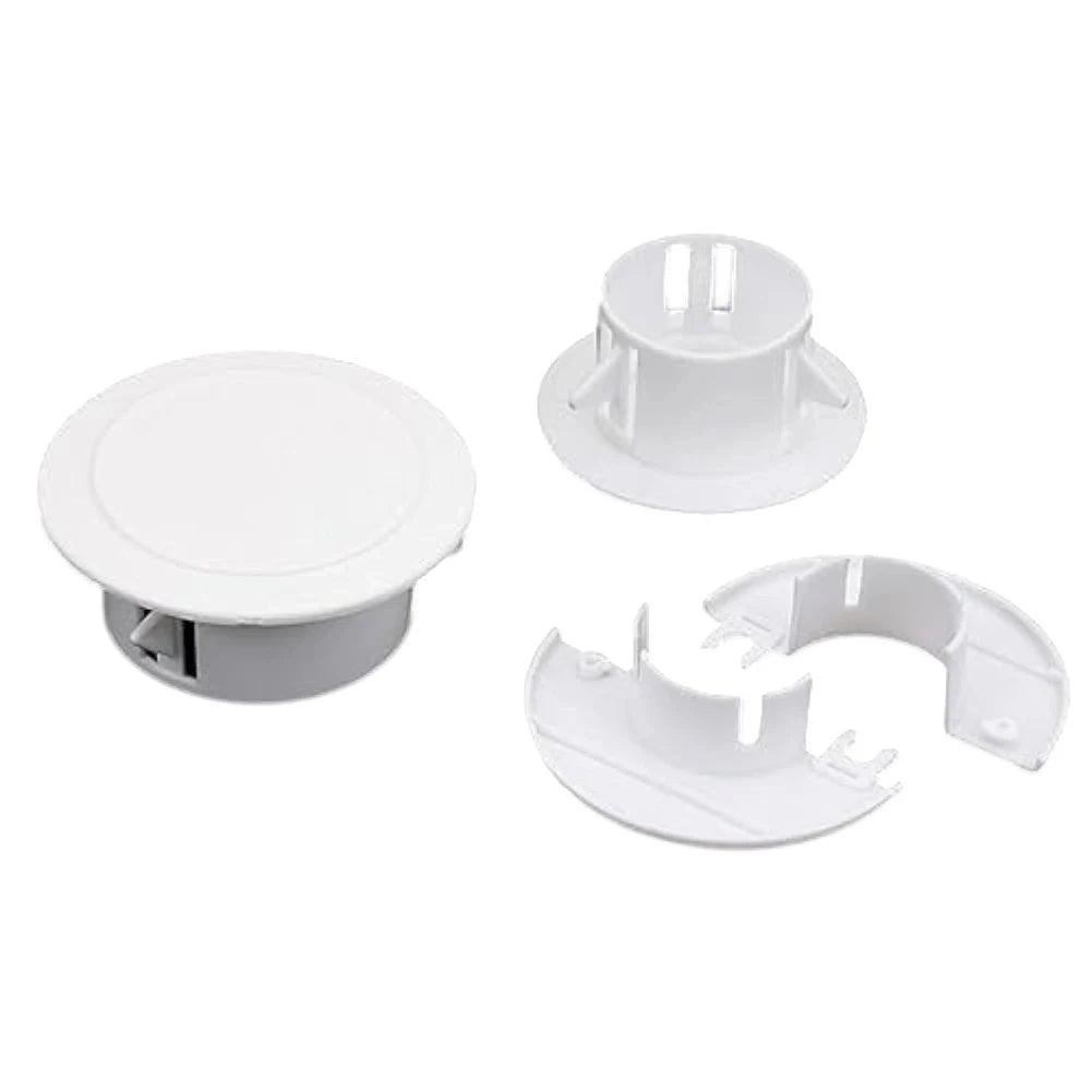 40- Separable Decorative Wall Hole Cover Protective Cap Plastic Round