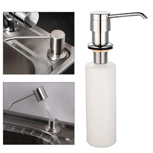 Built-In Countertop Soap & Lotion Dispenser – 300ml Soap Dispenser Peaceful Pleasures Health and Wellness