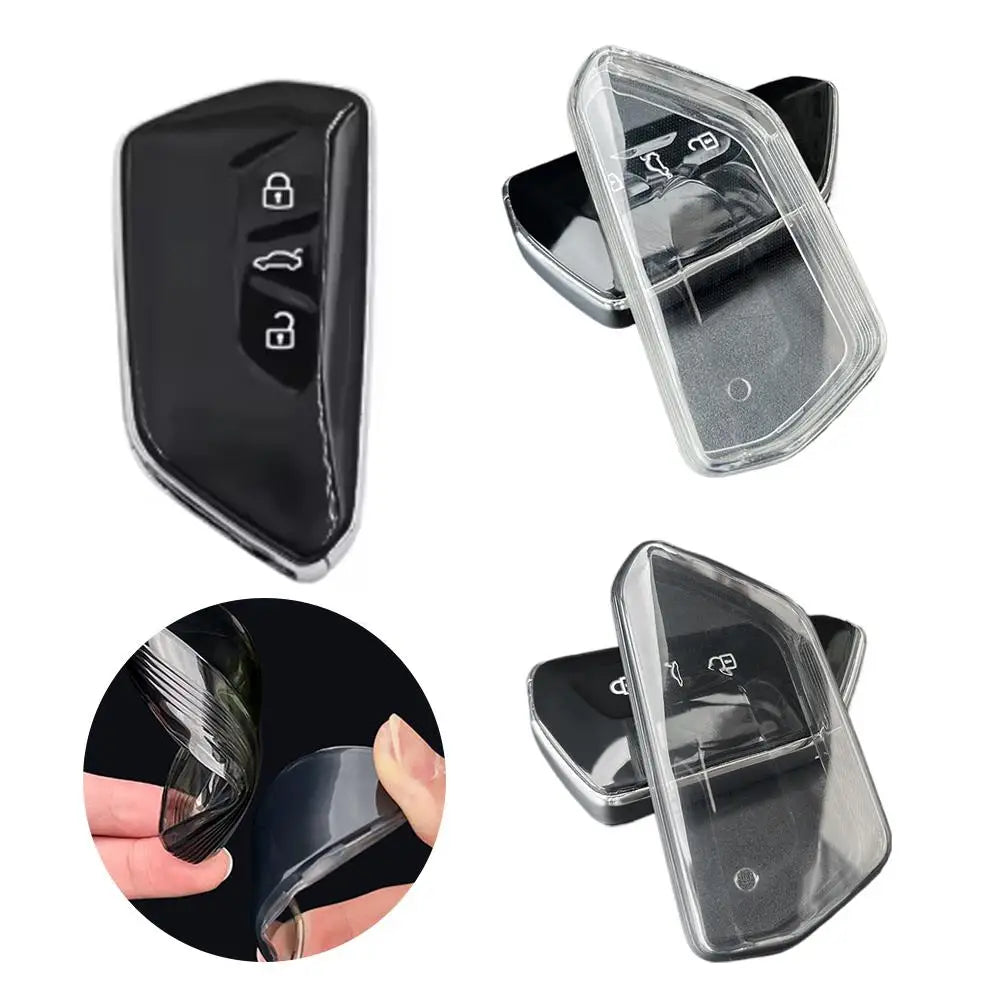 Volkswagen Sagitar TPU Car Key Case – Slim Protective Cover