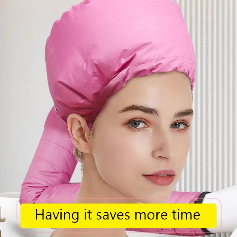 1PCS Hair Dryer Hair Hat Electric Hair Dryer Hair Dryer Hat Can Be Connected to a Hair Dryer Bathroom Hair Dryer Hat Heating Hat Peaceful Pleasures Health and Wellness