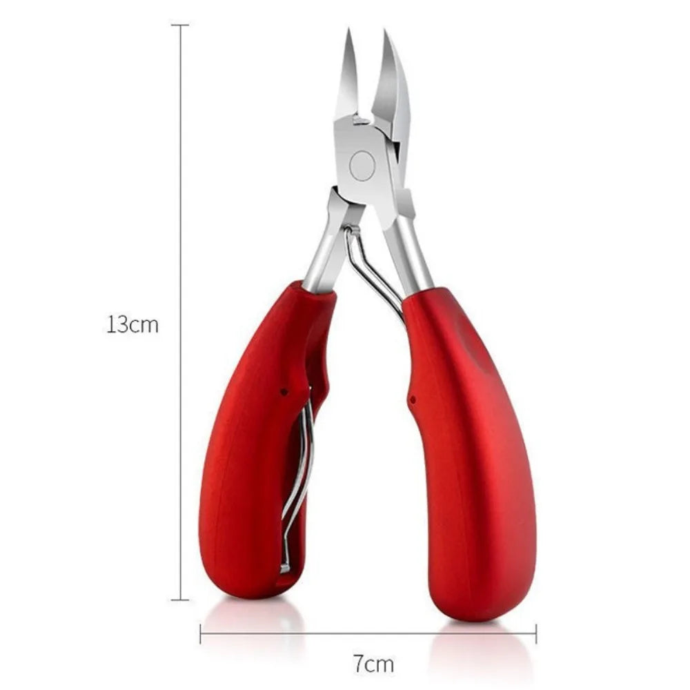 Professional Toenail Clippers – Curved Blade Nail & Skin Tool
