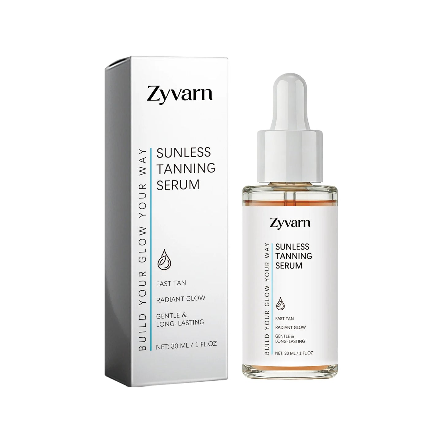 Self Tanning Serum – Sunless Bronzer Face & Body Glow, 30ml