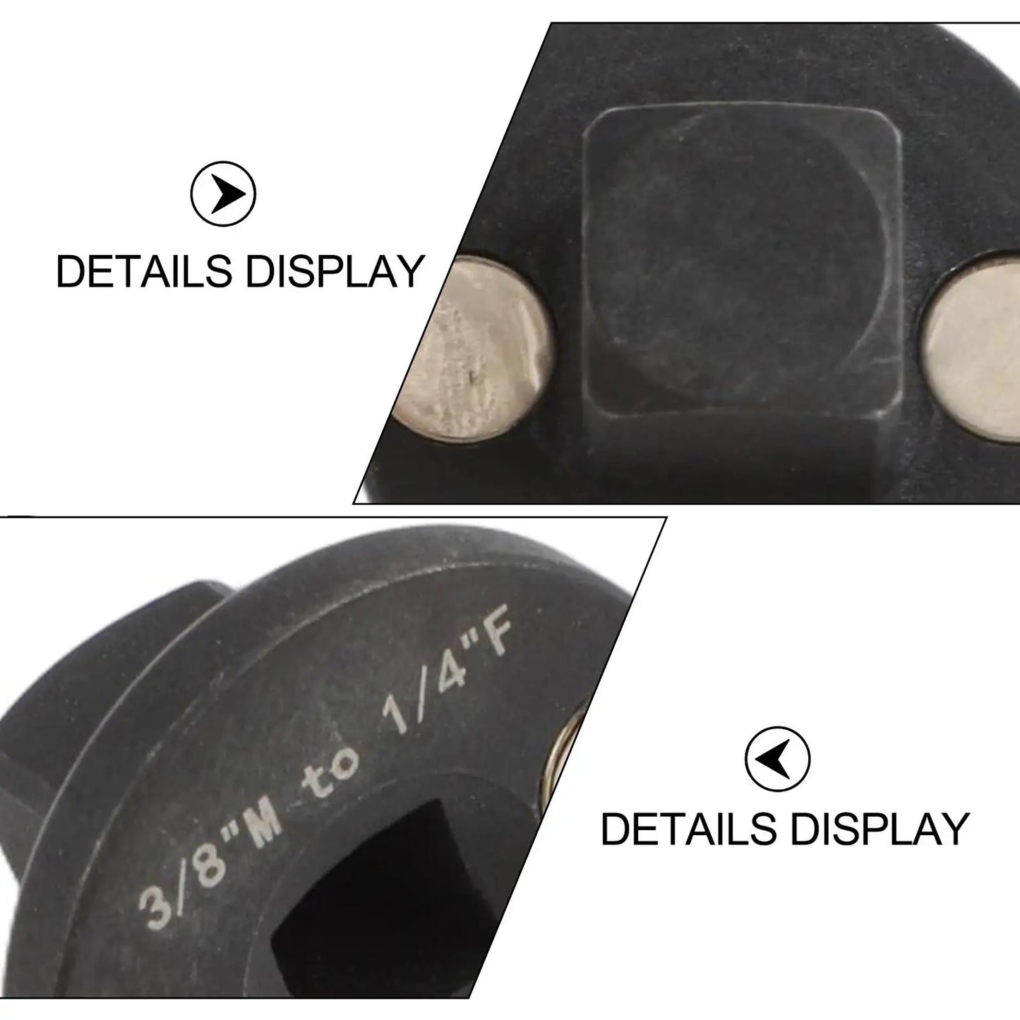 Low Profile Socket Adapter for Impact Driver – 3/8 to 1/2 & More