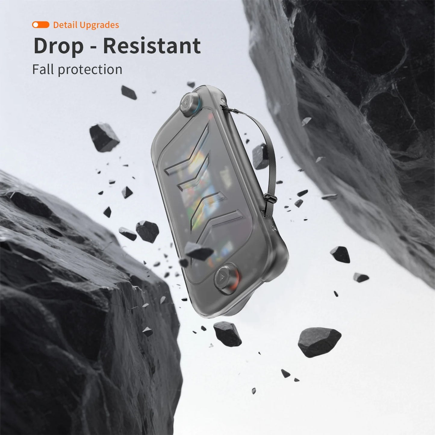 TPU+ABS Case Ergonomic Handle Grip Cover Anti-Drop Handheld Game Console Case Anti-Slip Host Shell For 2025 NS2 For Switch 2 Peaceful Pleasures Health and Wellness