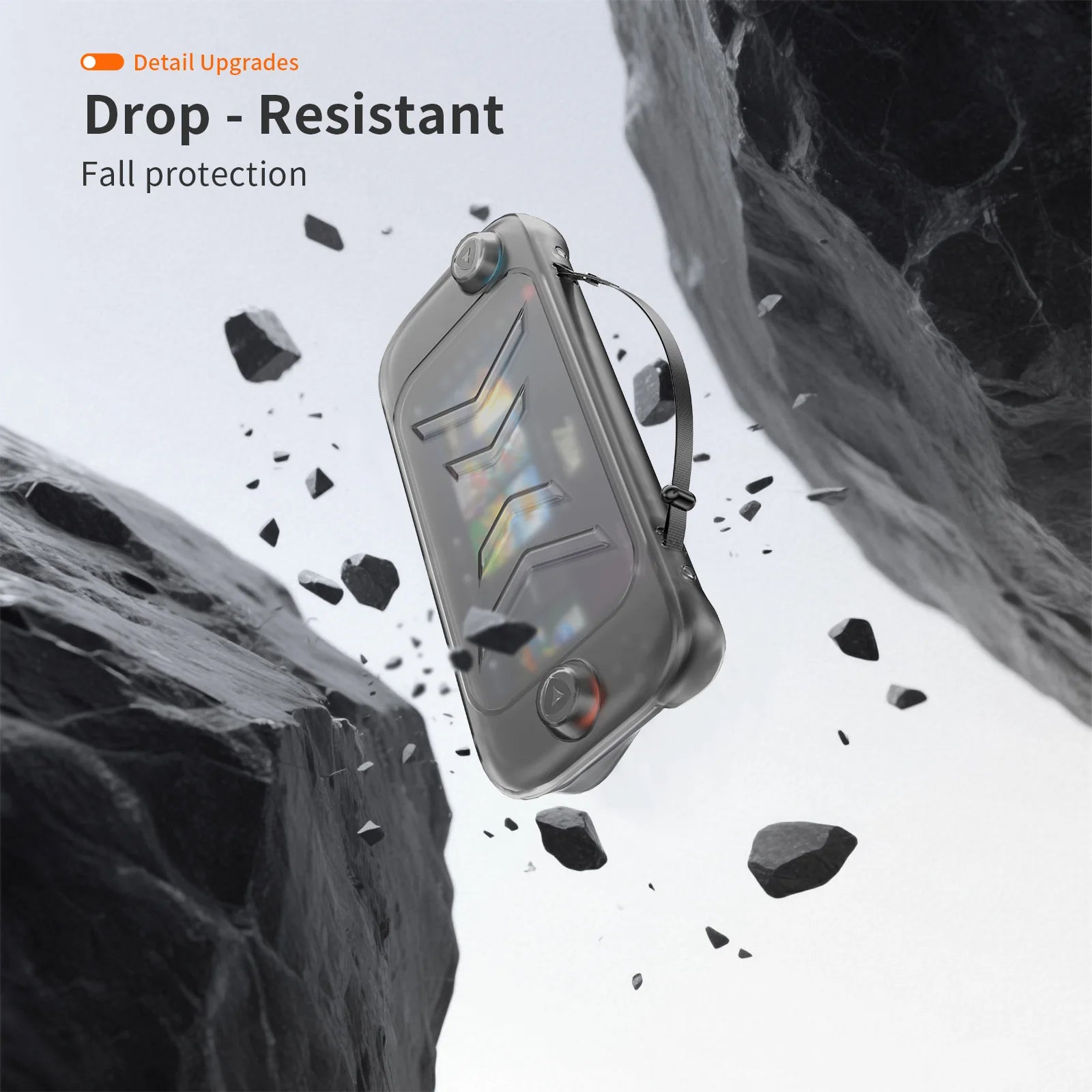 TPU+ABS Case Ergonomic Handle Grip Cover Anti-Drop Handheld Game Console Case Anti-Slip Host Shell For 2025 NS2 For Switch 2 Peaceful Pleasures Health and Wellness