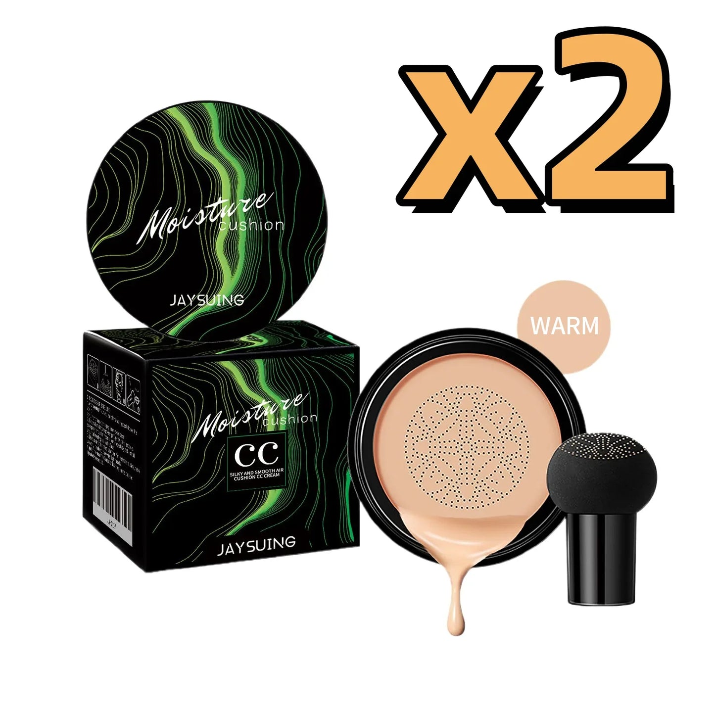 Mushroom Head Air Cushion Concealer – Oil Control & Full Cover