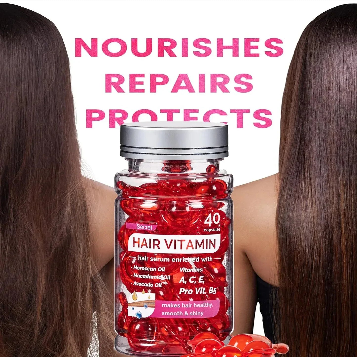 Morocco Argan Oil Hair Treatment Capsules – Repair & Nourish Peaceful Pleasures Health and Wellness
